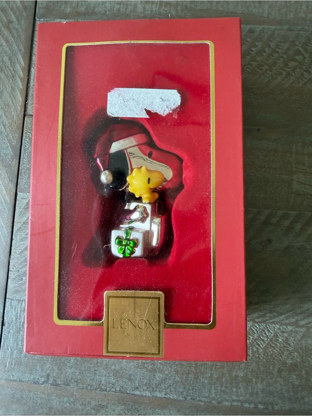 Lenox-Snoopy’s Christmas Surprise ornament. New condition. $28